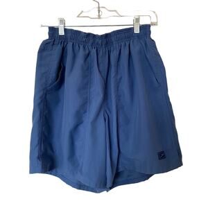 Speedo Men’s Swim Shorts Trunks Elastic Waist Blue Size Medium
